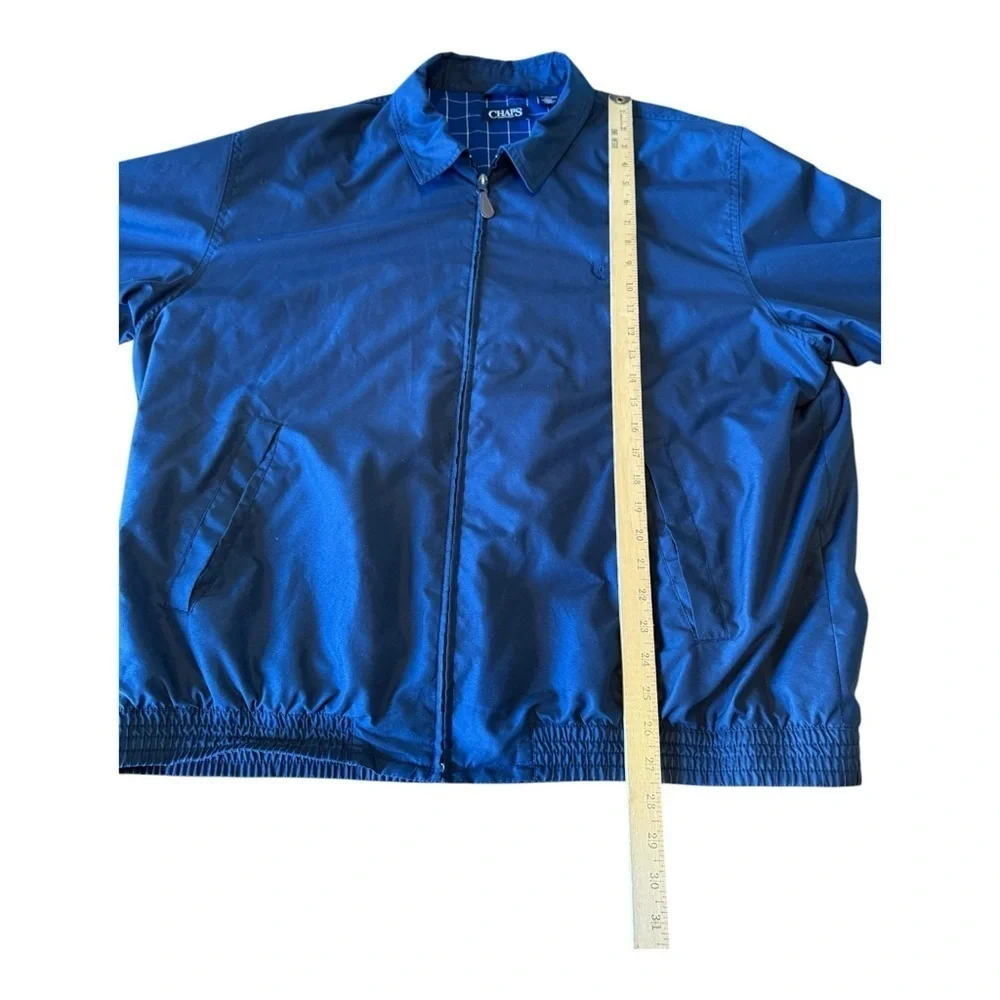 Chaps Men's  Blue Harrington Lightweight Jacket XXL